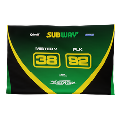 Écurie Subway - MISTER V / PLK - Pack maillot / casquette / drapeau / stickers