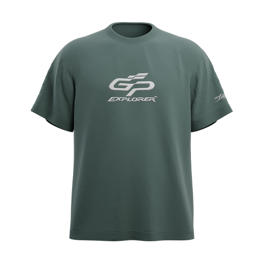 T-shirt oversize vert cèdre GP EXPLORER 3