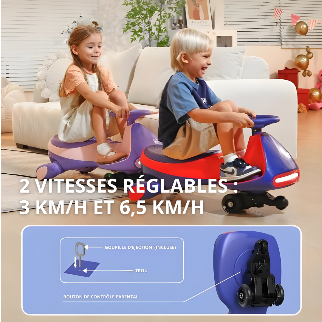 Voiture électrique N7 Pro 12V, avec pédale - MiniDeals