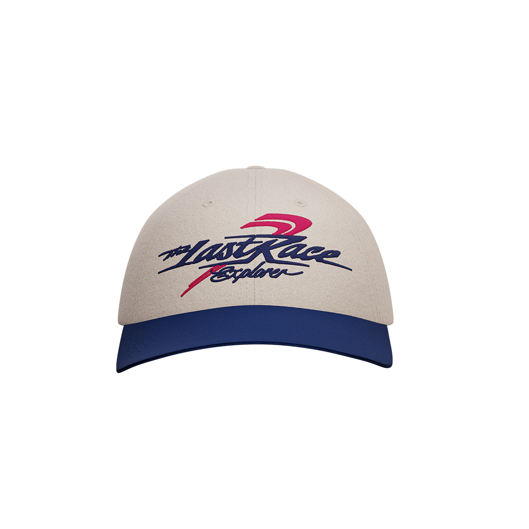 Casquette bicolore beige/ bleue GP EXPLORER 3