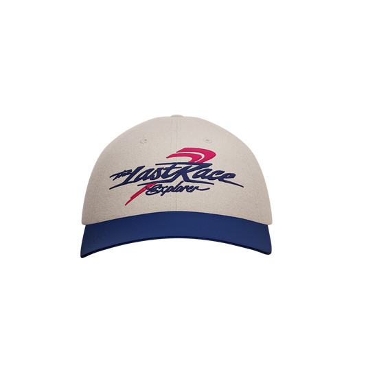 Casquette bicolore beige/ bleue GP EXPLORER 3