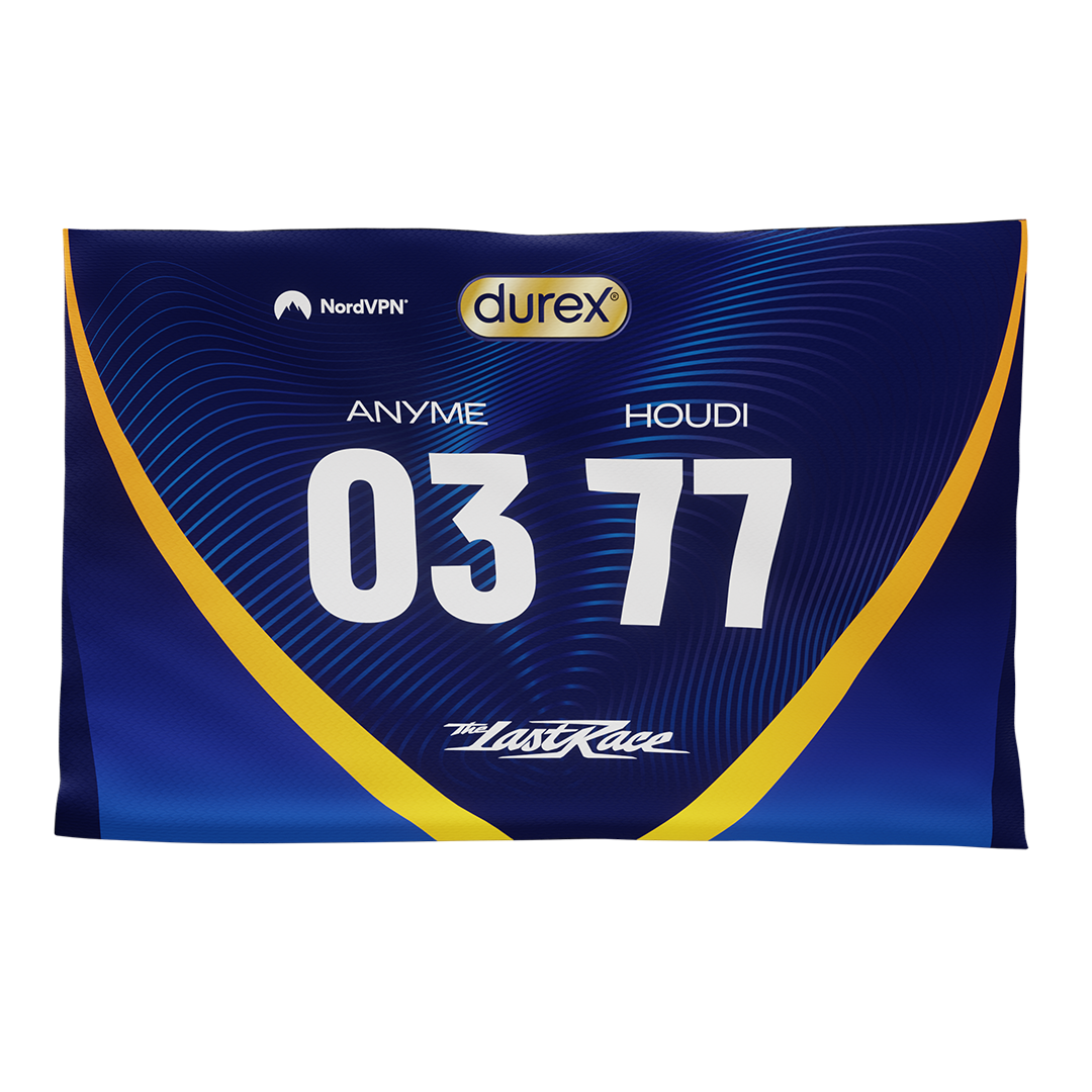 Écurie Durex - HOUDI / ANYME - Pack maillot / casquette / drapeau / stickers