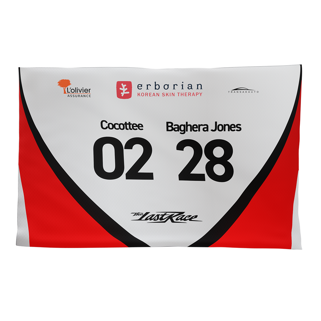 Écurie Erborian - BAGHERA / COCOTTEE - Pack maillot / casquette / drapeau / stickers