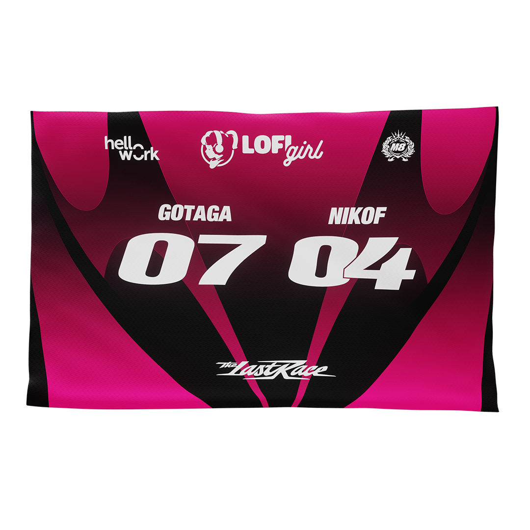 Écurie Lofi Girl M8 - GOTAGA / NIKOF - Pack maillot / casquette / drapeau / stickers