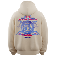 Hoodie crème GP EXPLORER 3