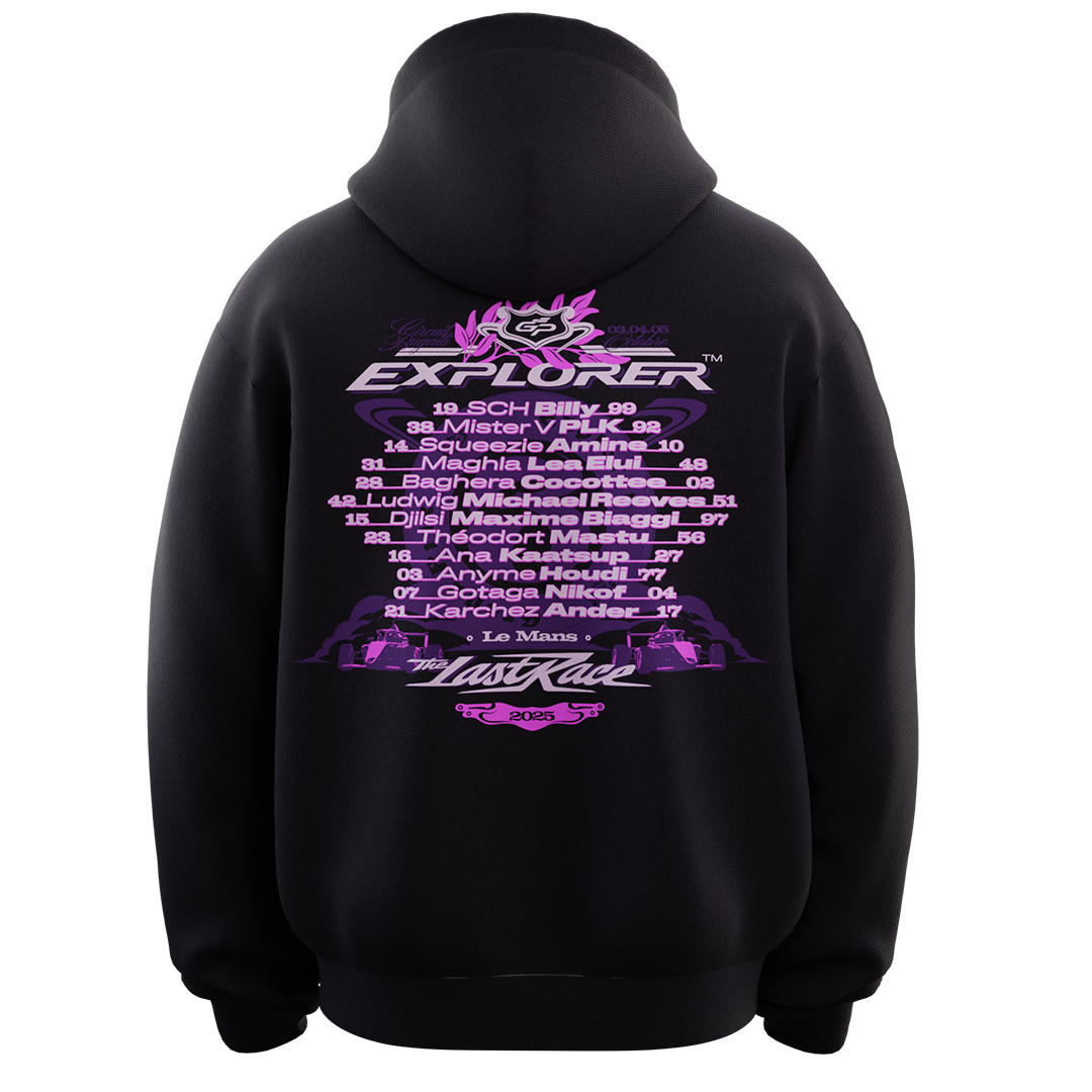 Hoodie bleu marine GP EXPLORER 3