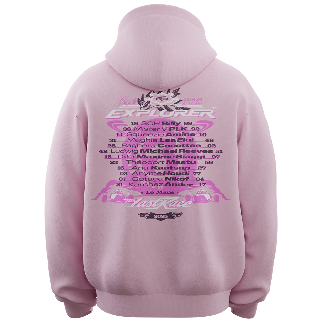 Hoodie rose GP EXPLORER 3
