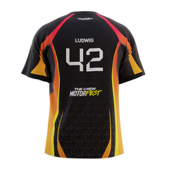 Écurie The Crew Motorfest - LUDWIG / MICHAEL REEVES - Pack maillot / casquette / drapeau / stickers