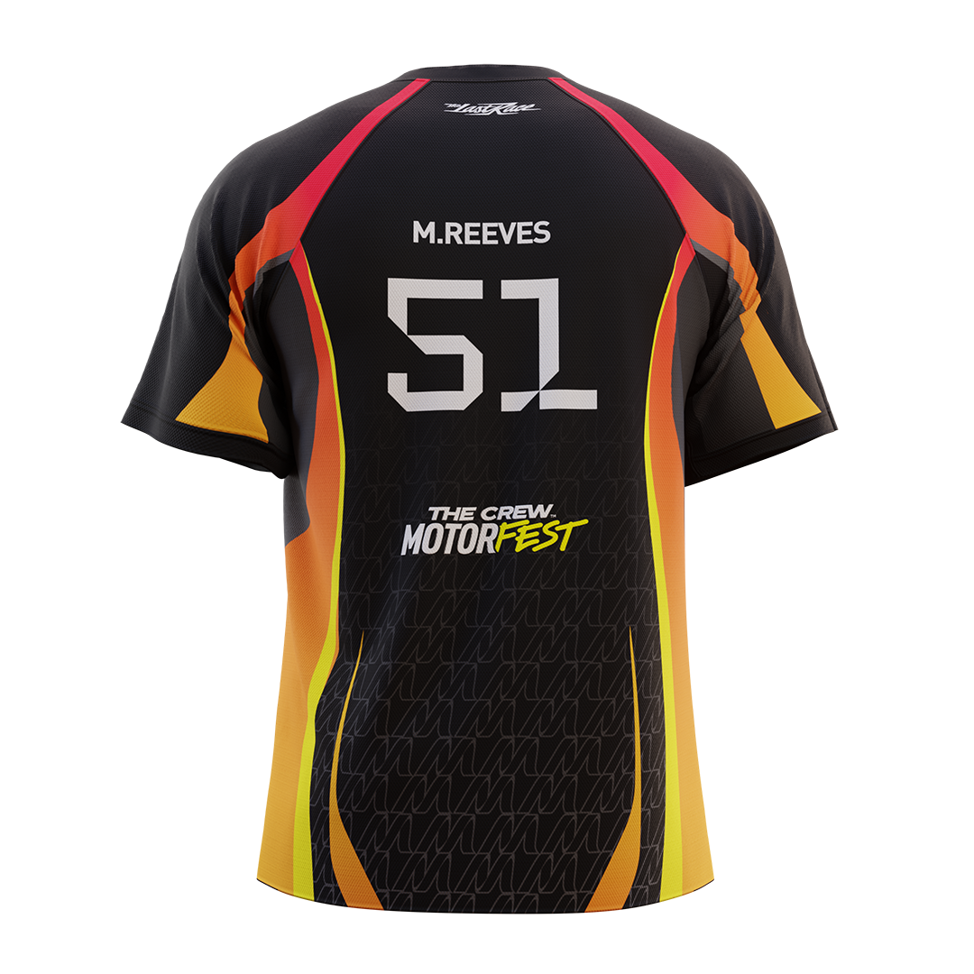 Écurie The Crew Motorfest - LUDWIG / MICHAEL REEVES - Pack maillot / casquette / drapeau / stickers