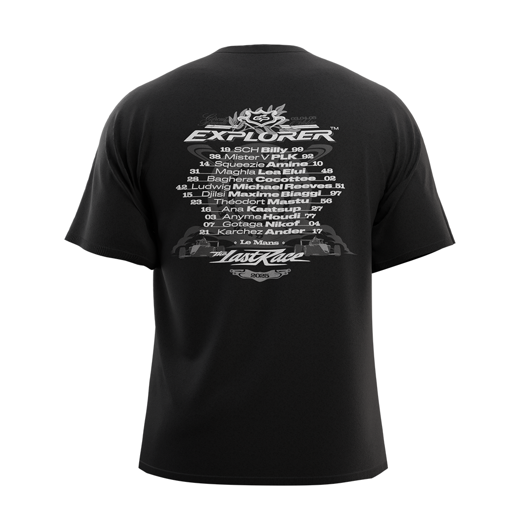 T-shirt noir GP EXPLORER 3
